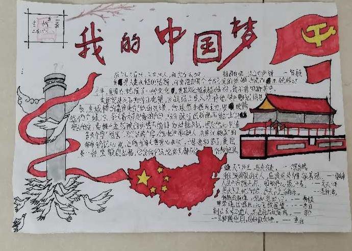 东明县第二实验小学五年级爱国主义手抄报比赛活动