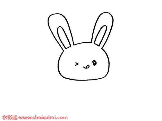 小兔子可爱怎么画小兔子可爱简笔画步骤