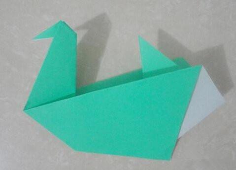 水鸟的手工折纸教程