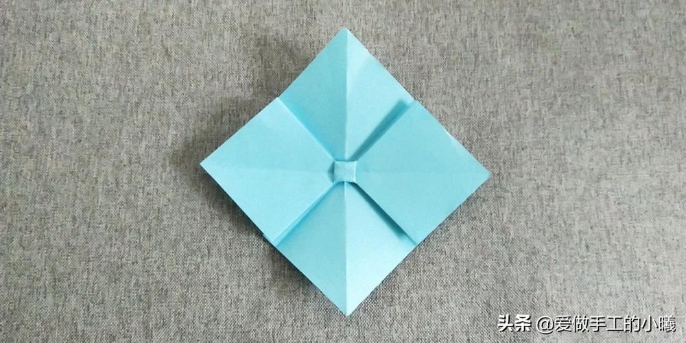 蝴蝶结折纸图解简单又漂亮