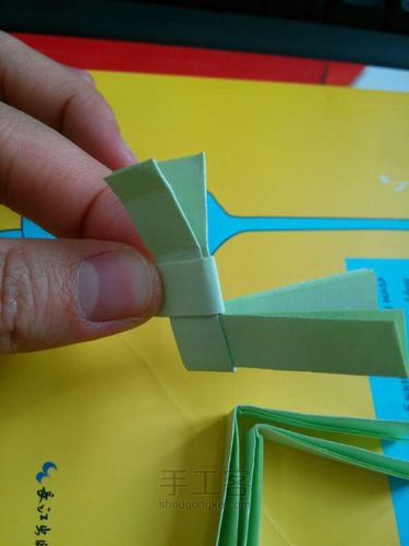 便利贴小创意多功能纸环折纸教程