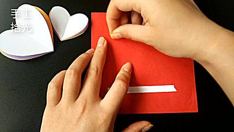 爱心感恩贺卡手工折纸视频教程
