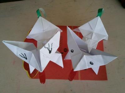 中班手工折纸小鸟教案