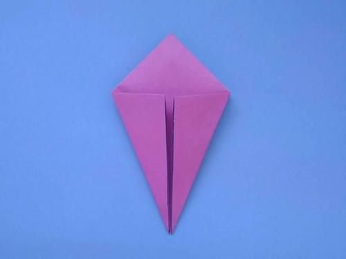 简单纸鹤的折法幼儿园手工纸折千纸鹤步骤图解-折纸大全-编法图解
