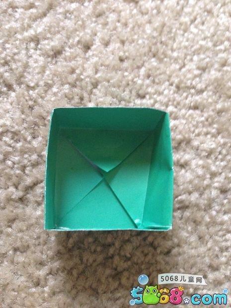 怎么折纸方盒子图解 手工折纸大全-80作文吧文学网