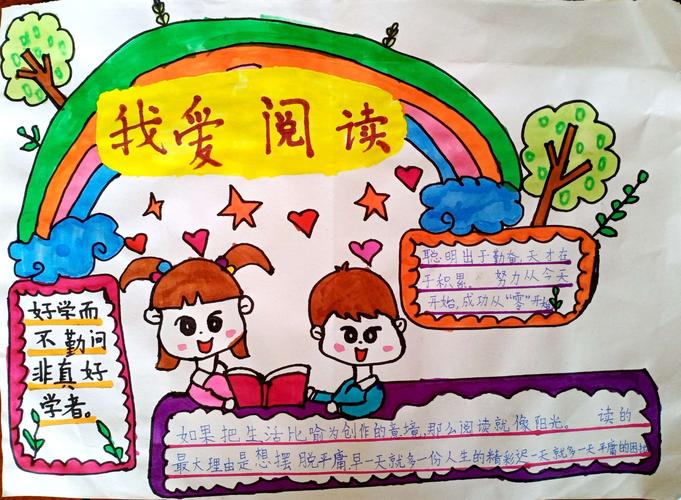 让阅读成为习惯让书香飘逸校园泗洪通州实验学校阅读手抄报征集.