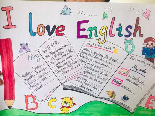 enjoy english do it ---淡水古屋小学五年级英语手抄报评比活动