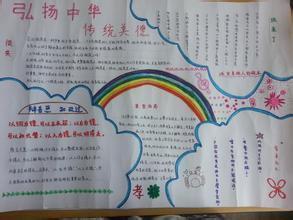 弘扬中华优秀文化的手抄报 关于文化的手抄报-蒲城教育文学网