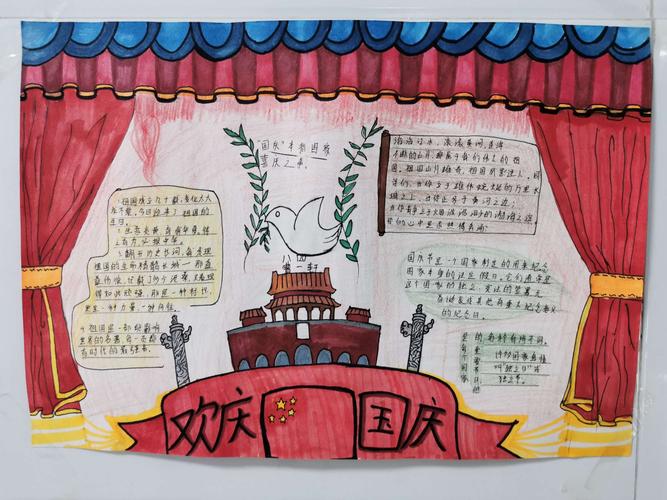 我为祖国献份礼秦都中学八年级手抄报活动 写美篇今年是中华人民