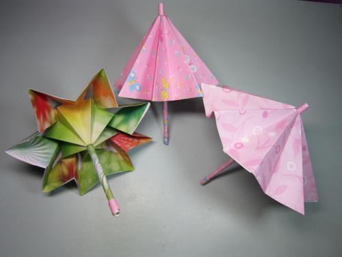 折纸雨伞步骤图片