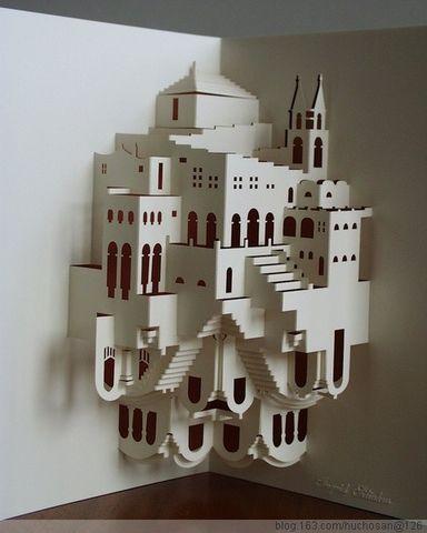 建筑折纸艺术