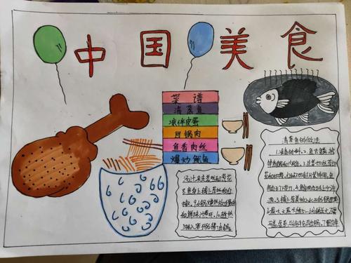 龙凤小学二年级传统节日及中国美食手抄报集锦 - 美篇