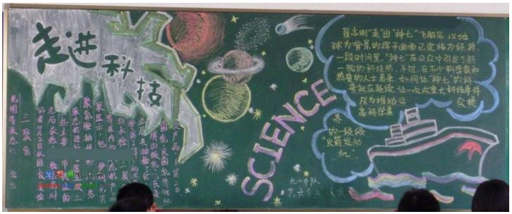 北京学而思爱智康 小学教育 手抄报  正文         关于科学的黑板报
