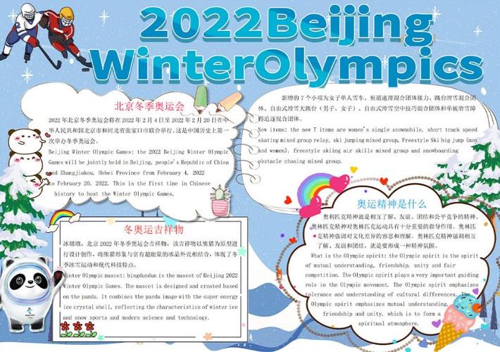 北京冬奥会英文介绍图片