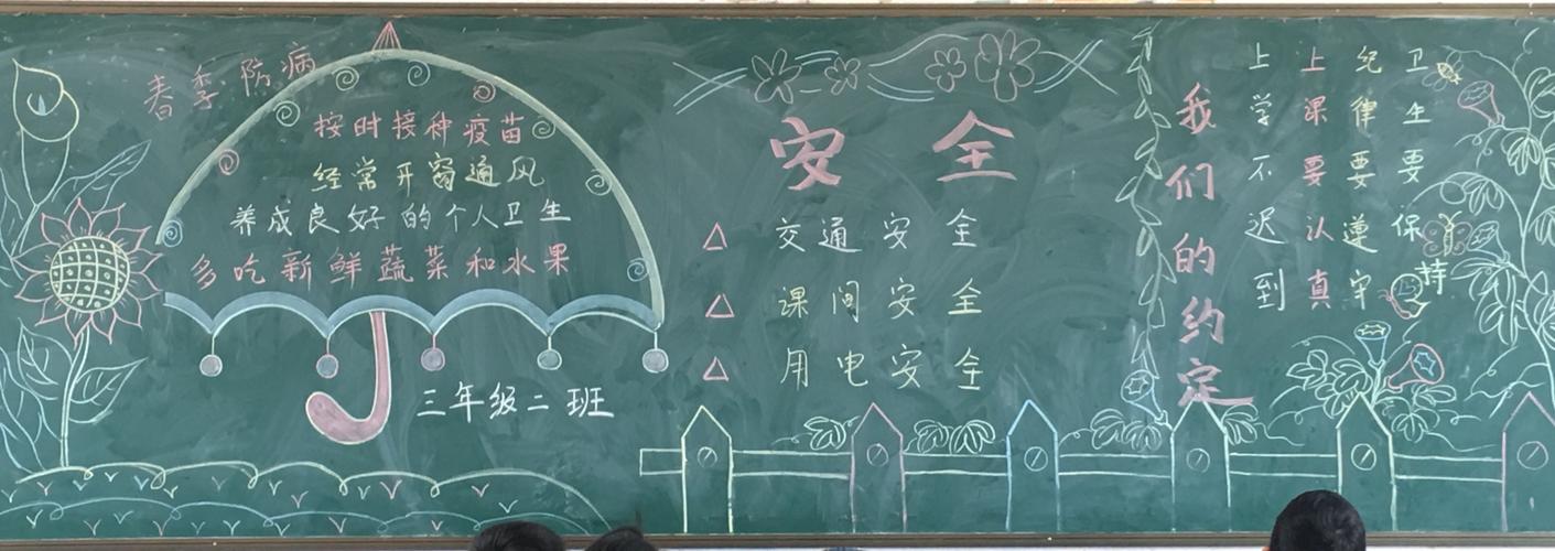 鄠邑区蒋村中心学校开展新学期黑板报评比活动