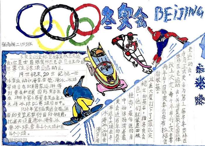 第24届冬季奥林匹克运动会手抄报资料