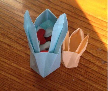 怎么折纸立体兔子 手工折纸大全-蒲城教育文学网
