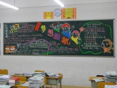 励志理想黑板报 励志黑板报图片大全-蒲城教育文学网