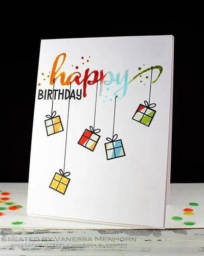 上百幅精美的生日贺卡帮你画出最个性的生日礼物好朋友