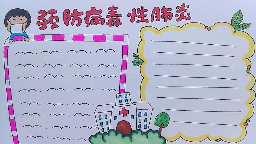 唐河县第六小学举办抗新型冠状病毒感染的肺炎手抄报活动抗击冠状病毒