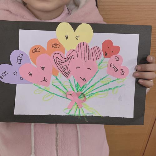 其它 美术手工课《爱心贺卡》 写美篇 手工活动深受孩子们的喜爱.