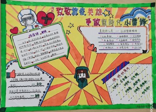 一8班学雷锋手抄报展示 写美篇      雷锋精神是中华民族传统美德的