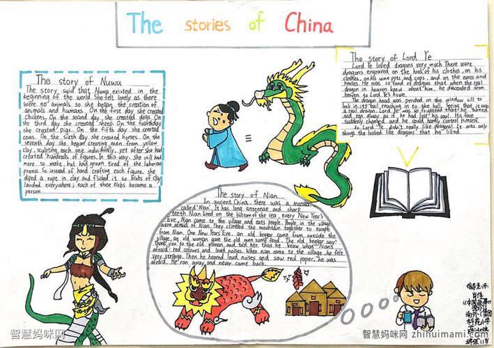 英文手抄报比赛有关中国传统文化的英语手抄报讲述中国故事传播中华