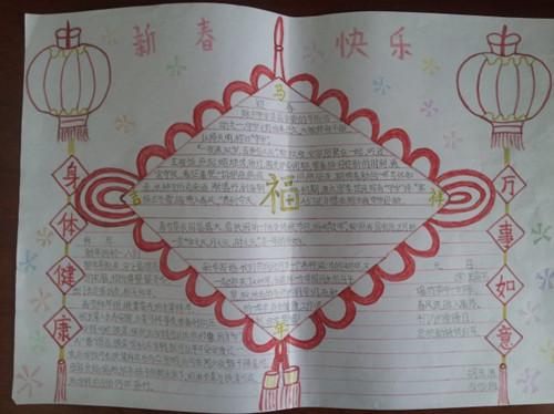 春节的手抄报怎么画简单又漂亮|既简单又漂亮的春节手抄报模板 快收藏