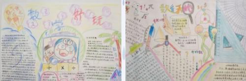 江都国际学校初中部2018年数学文化艺术节之手抄报比赛