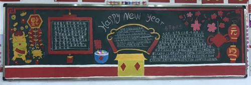 组织开展迎新年庆元旦黑板报评比活动 写美篇  为迎接2021年元旦