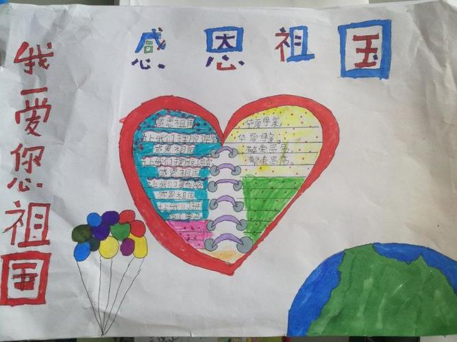 山小学四年级感恩祖国手抄报版权声明 反馈 12学生感恩祖国手抄报图片