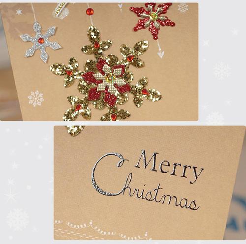 幼儿园手工贺卡diy材料包儿童生日创意礼物自制送老师圣诞节卡片