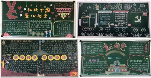 鼎湖区沙浦镇中心小学以童心向党 庆祝六一为主题的黑板报活动