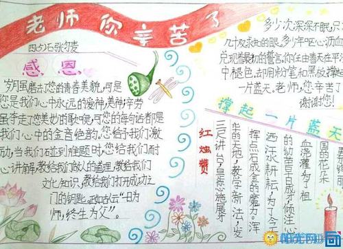阳光网 生活知识 节日知识 中国传统节日 教师节 教师节的手抄报图片
