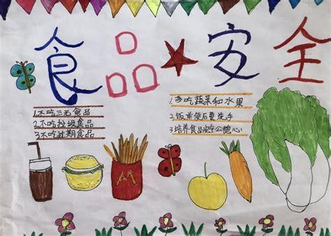 2018食品安全手抄报拒绝垃圾食品健康从我做起食品安全手抄报中国