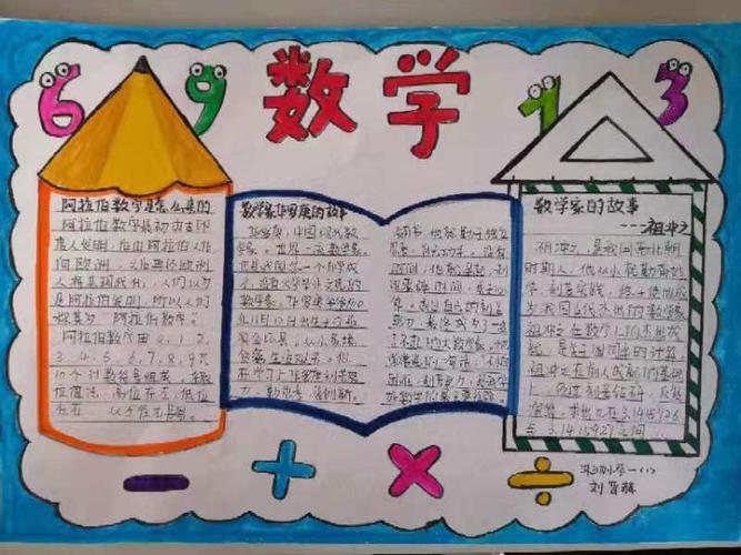 其它 洙泗小学举办趣味数学手抄报创作大赛 写美篇        四活动
