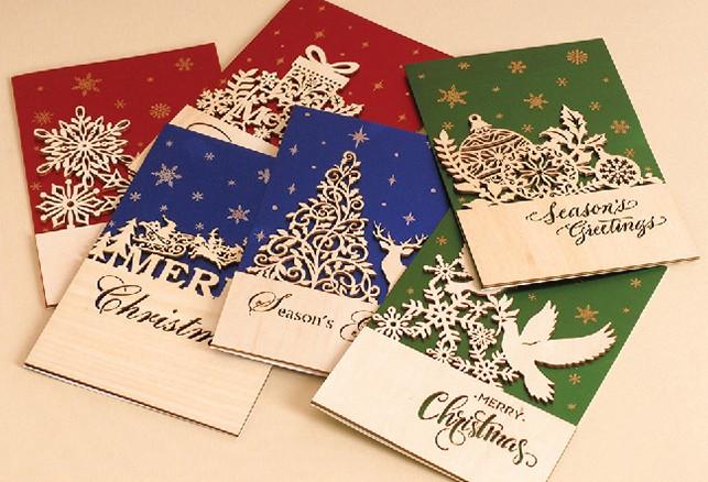 包邮 韩国创意手工diy立体圣诞小卡片儿童 三八妇女母亲节贺卡
