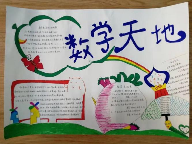 趣味数学多彩生活泗洪县第一实验学校五年级数学手抄报掠影