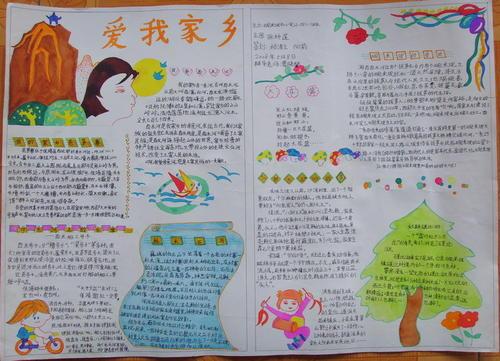 重庆市第七中学校初2020级一班《家乡的年俗手抄报》美图集锦关于学校