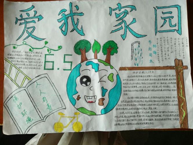 湘东镇甘泉小学开展干净湘东我在行动保护环境手抄报比赛