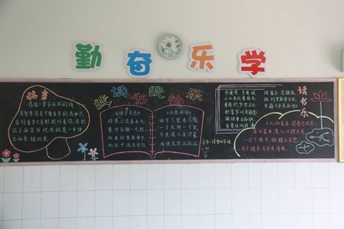 培智四年级板报中牟县特殊教育学校举办文明礼仪为主题的黑板报评比