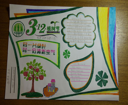 12植树节手抄报集锦 总有一款适合你中小学312植树节模板绿色环保手