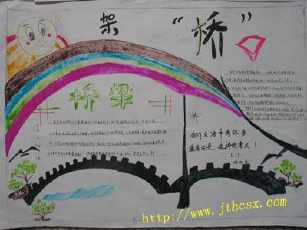 中国十大名桥的手抄报四大名著手抄报桥梁的曲线简单图手抄报 简单手