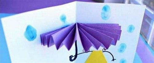 手工折纸三八妇女节贺卡 立体贺卡简单折纸方法-趣味折纸-爱做手工网