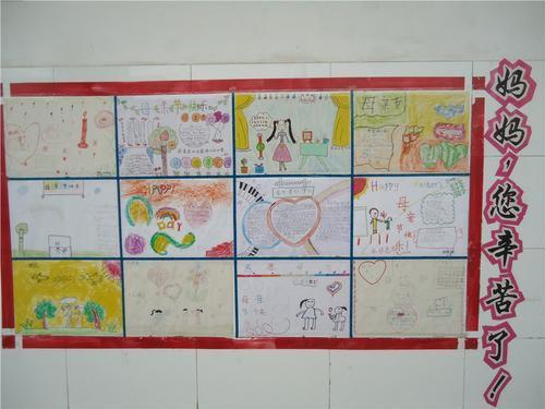 文化以母亲节为主题孩子们制作了精美的手抄报祖国妈妈表达感恩手抄报