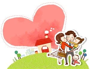 夏日暑假放假旅游度假卡片贺卡邀请函教师节婚庆生日爱情花纹图案一