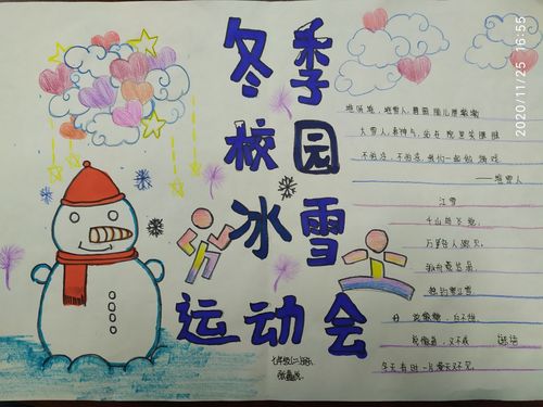 校园手抄报 写美篇         为引导全校学生参与北京冬奥会宣传工作