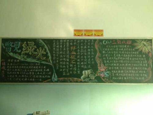 绿色出行稿黑板报 黑板报图片大全-蒲城教育文学网