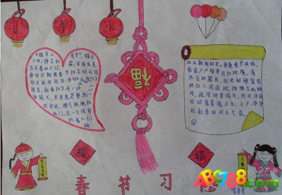 春节到了同学们都在准备做关于春节的手抄报小编为同学们整理了关于
