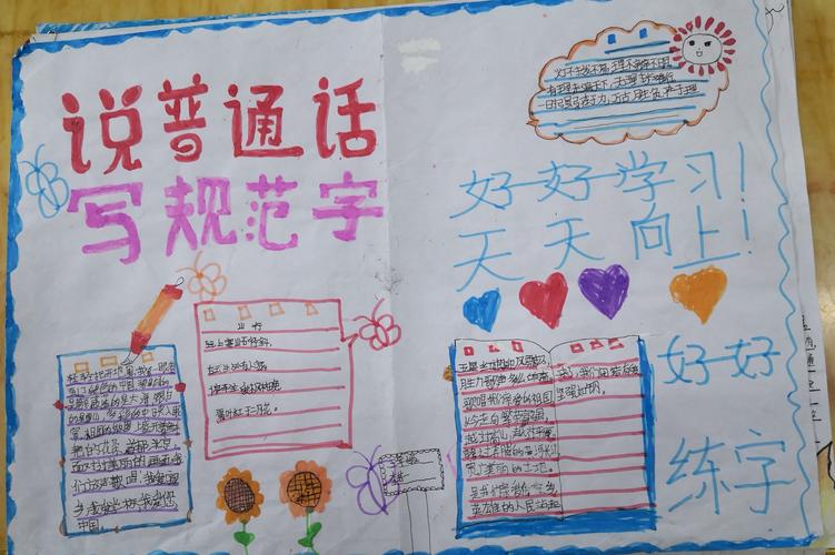 镇王楼学校第三期手抄报 写美篇   为贯彻落实全国语言文字工作的精神